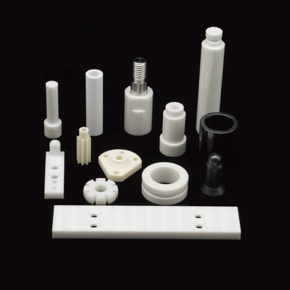 Precision ceramic parts processing ceramic tube hollow alumina ceramic sheet ring sleeve column zirconia ceramic rod customized